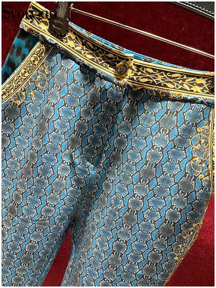 Print Trouser Suit - ShopEbonyMonique