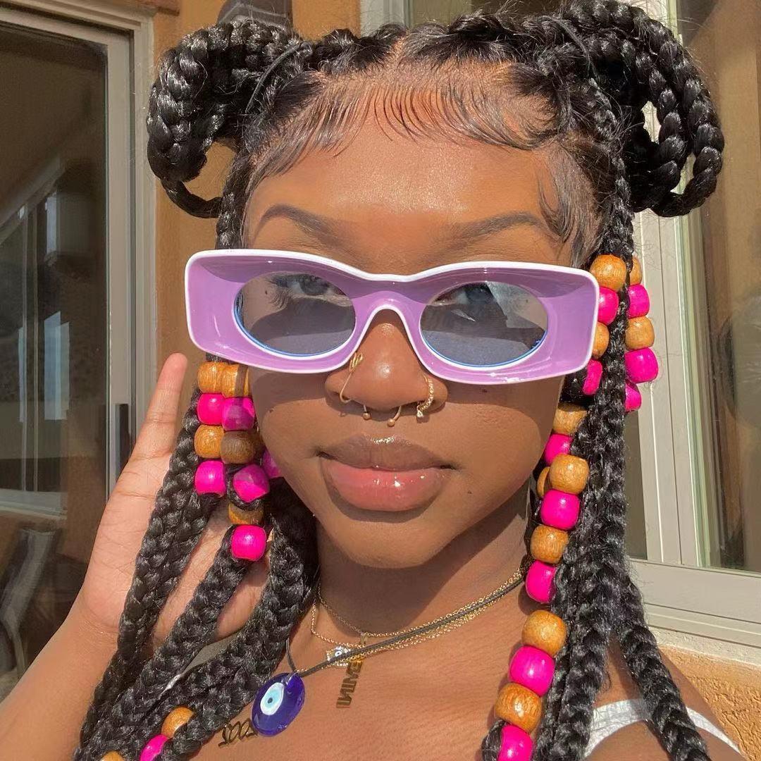 Punk  New Square Sunglasses - ShopEbonyMonique