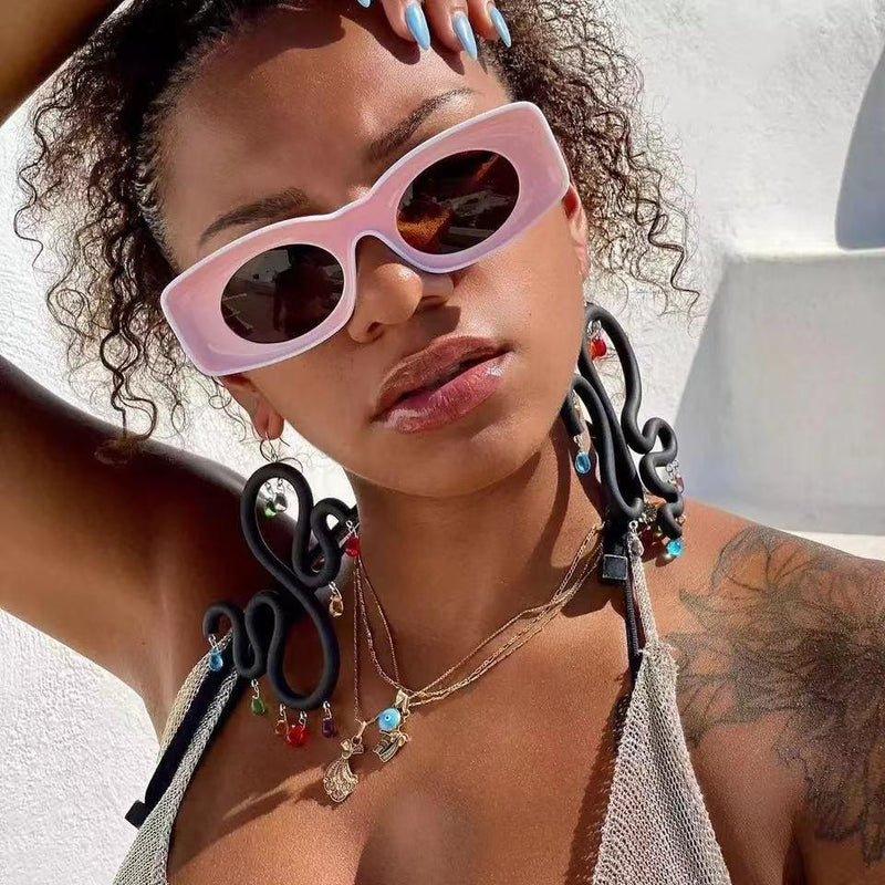 Punk  New Square Sunglasses - ShopEbonyMonique