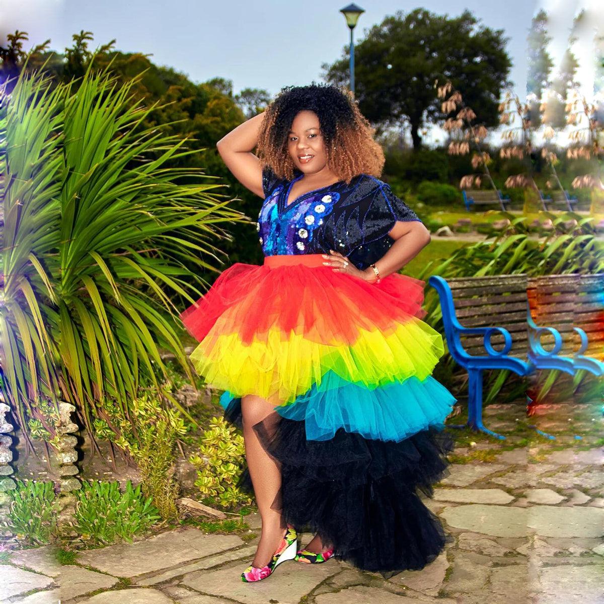 Rainbow Tulle Skirts - ShopEbonyMonique