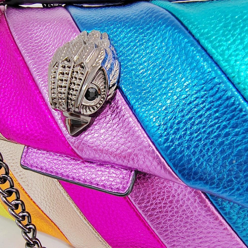 Rainbow Wave Crossbody Handbag - ShopEbonyMonique