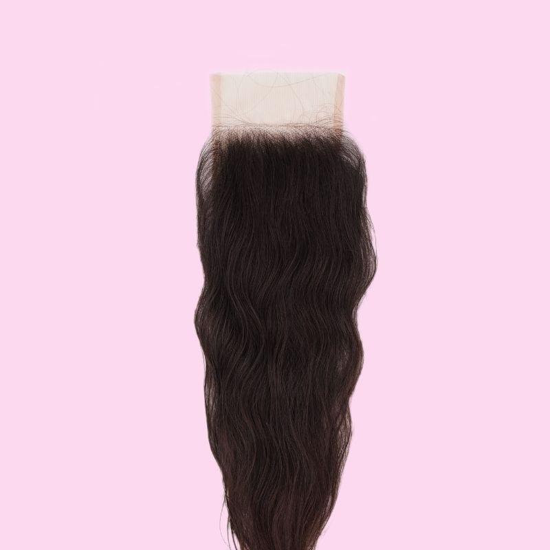 Raw Indian Wavy Closure - ShopEbonyMonique