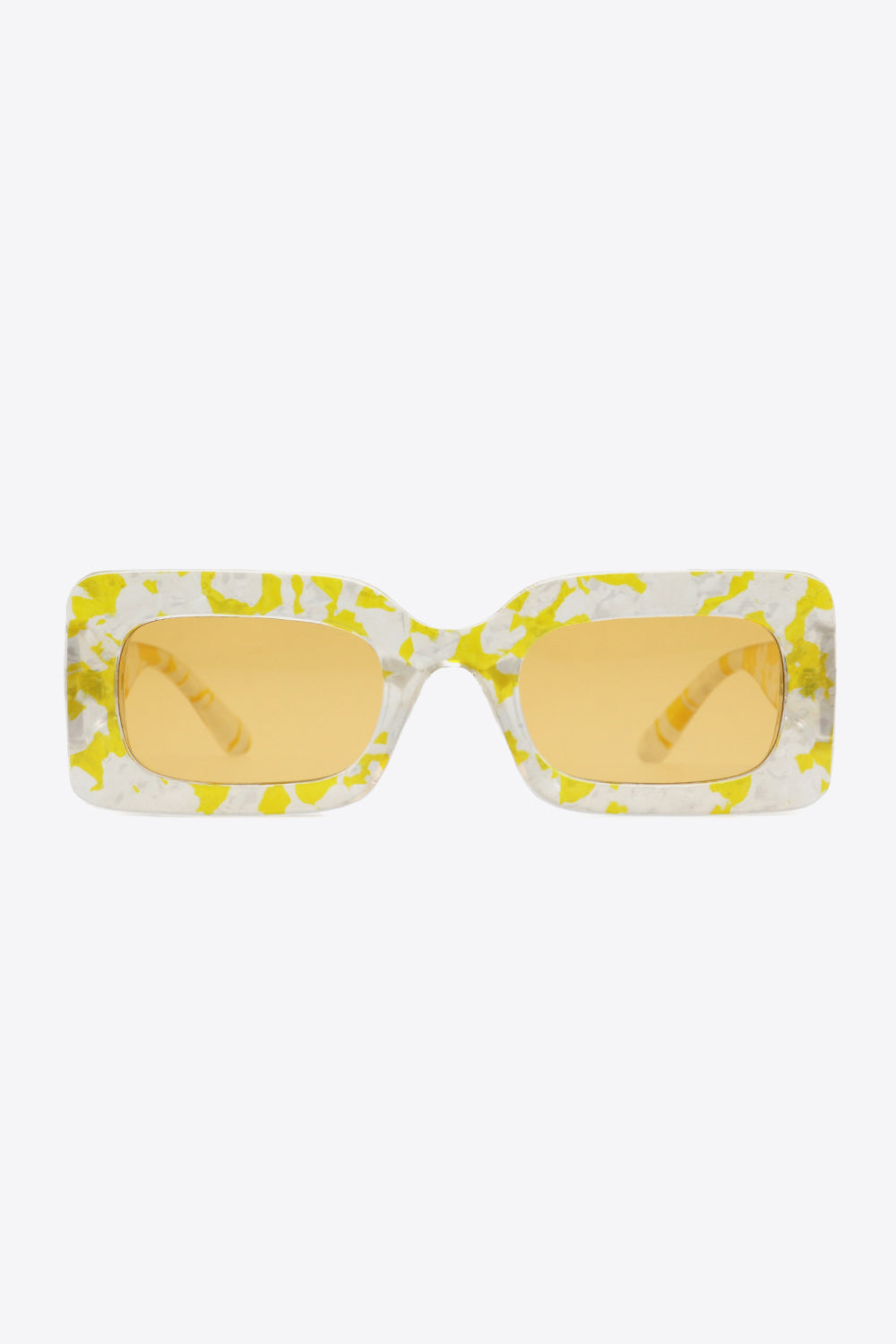 Rectangle Polycarbonate Sunglasses - ShopEbonyMonique