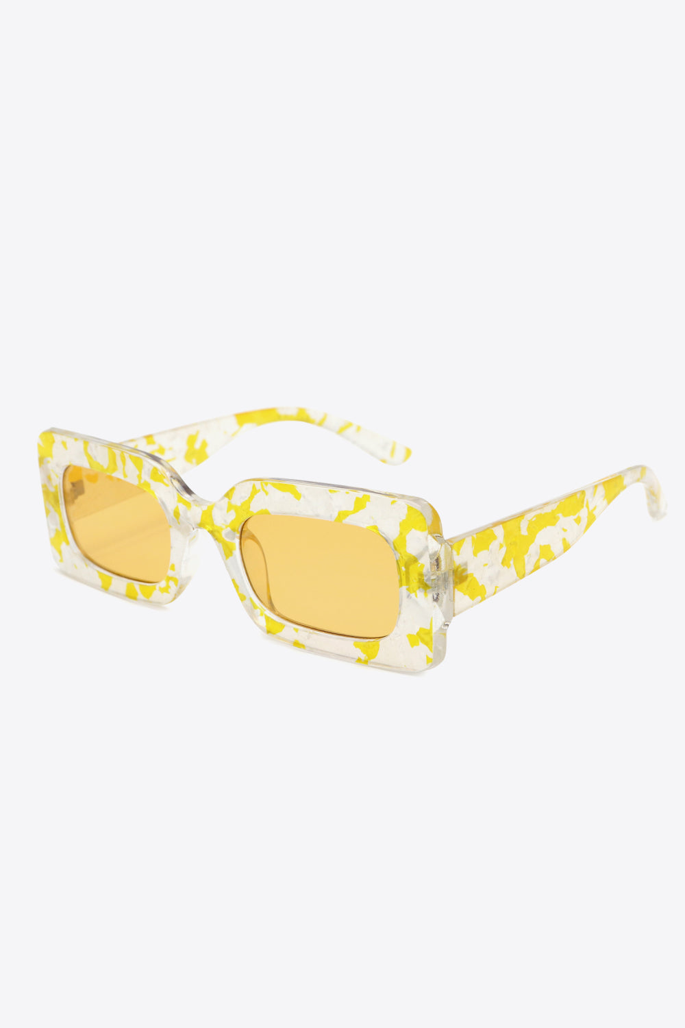 Rectangle Polycarbonate Sunglasses - ShopEbonyMonique