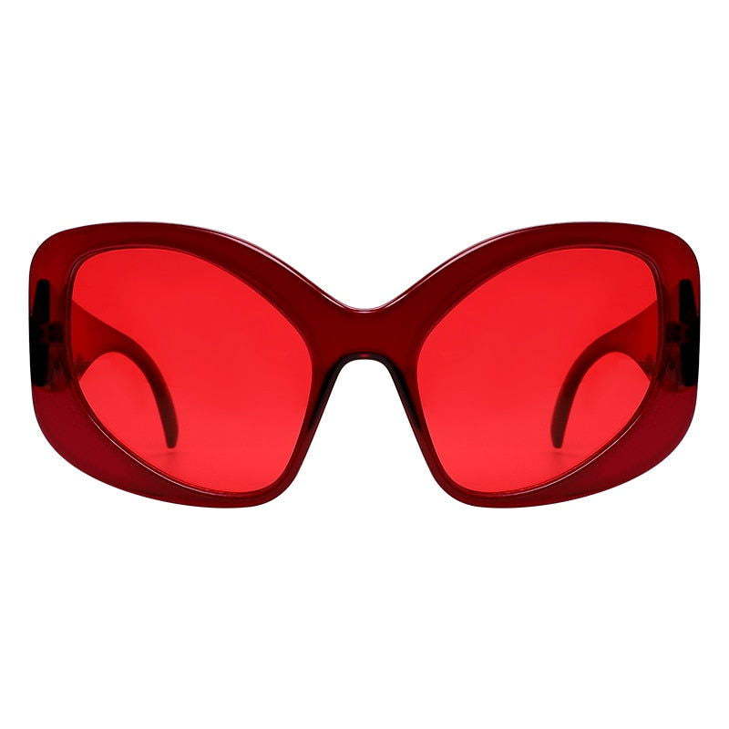 Retro Irregular SunGlasses - ShopEbonyMonique