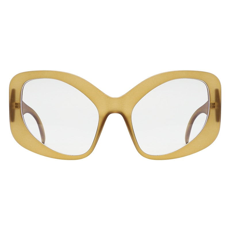 Retro Irregular SunGlasses - ShopEbonyMonique