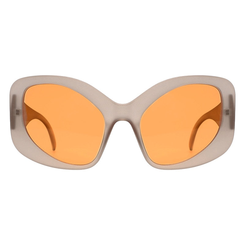 Retro Irregular SunGlasses - ShopEbonyMonique