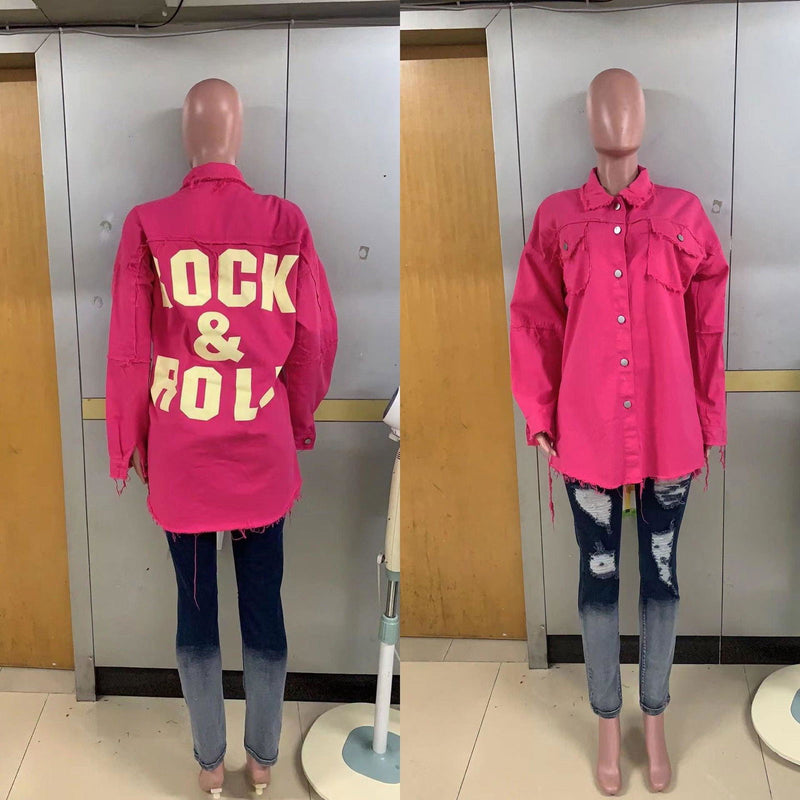 Rock And Roll Long Oversize Coats - ShopEbonyMonique