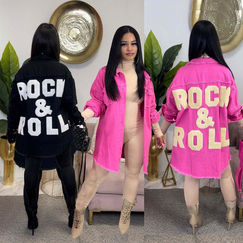 Rock And Roll Long Oversize Coats - ShopEbonyMonique