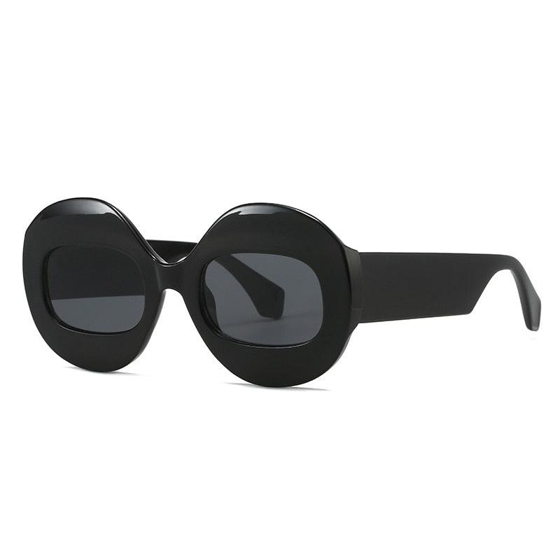 Rock it Oval Clear Shades - ShopEbonyMonique