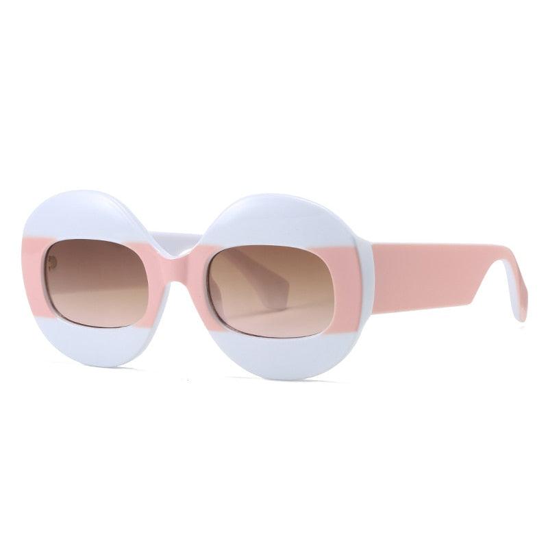 Rock it Oval Clear Shades - ShopEbonyMonique