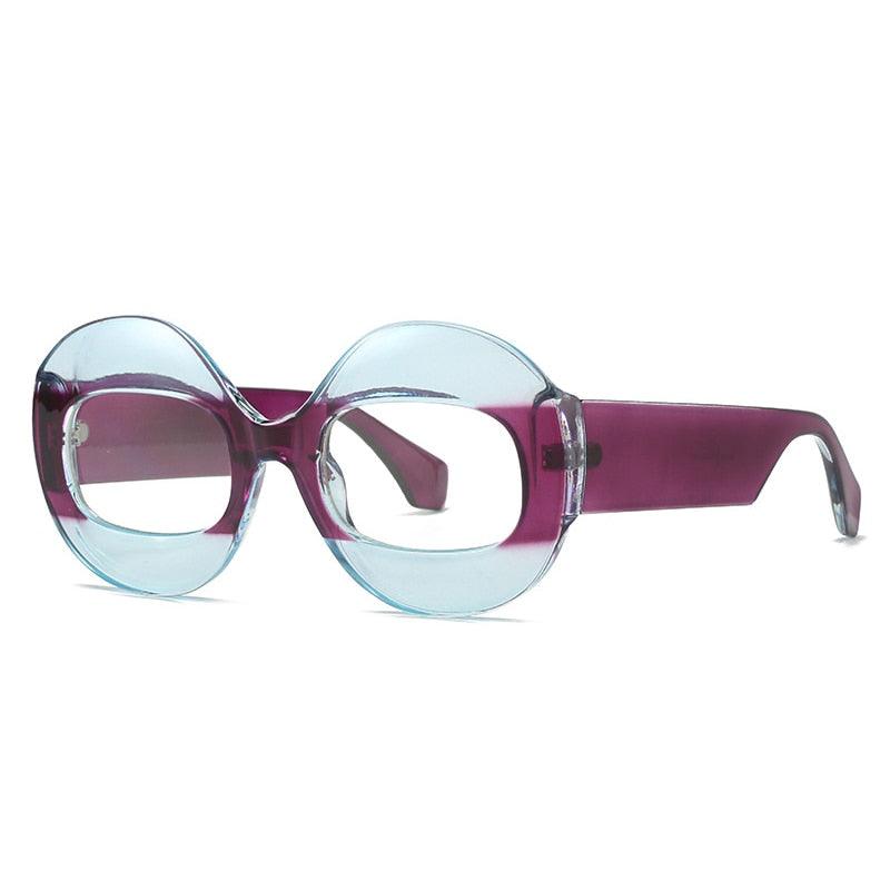 Rock it Oval Clear Shades - ShopEbonyMonique