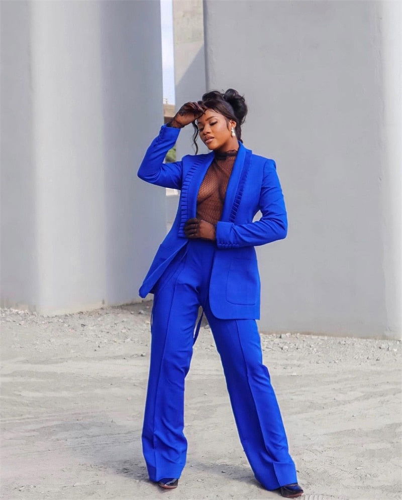Royal Women Pants Suit - ShopEbonyMonique