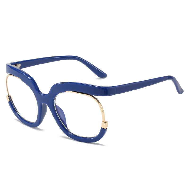Fashion Oversized Clear Lens  Glasses - ShopEbonyMonique