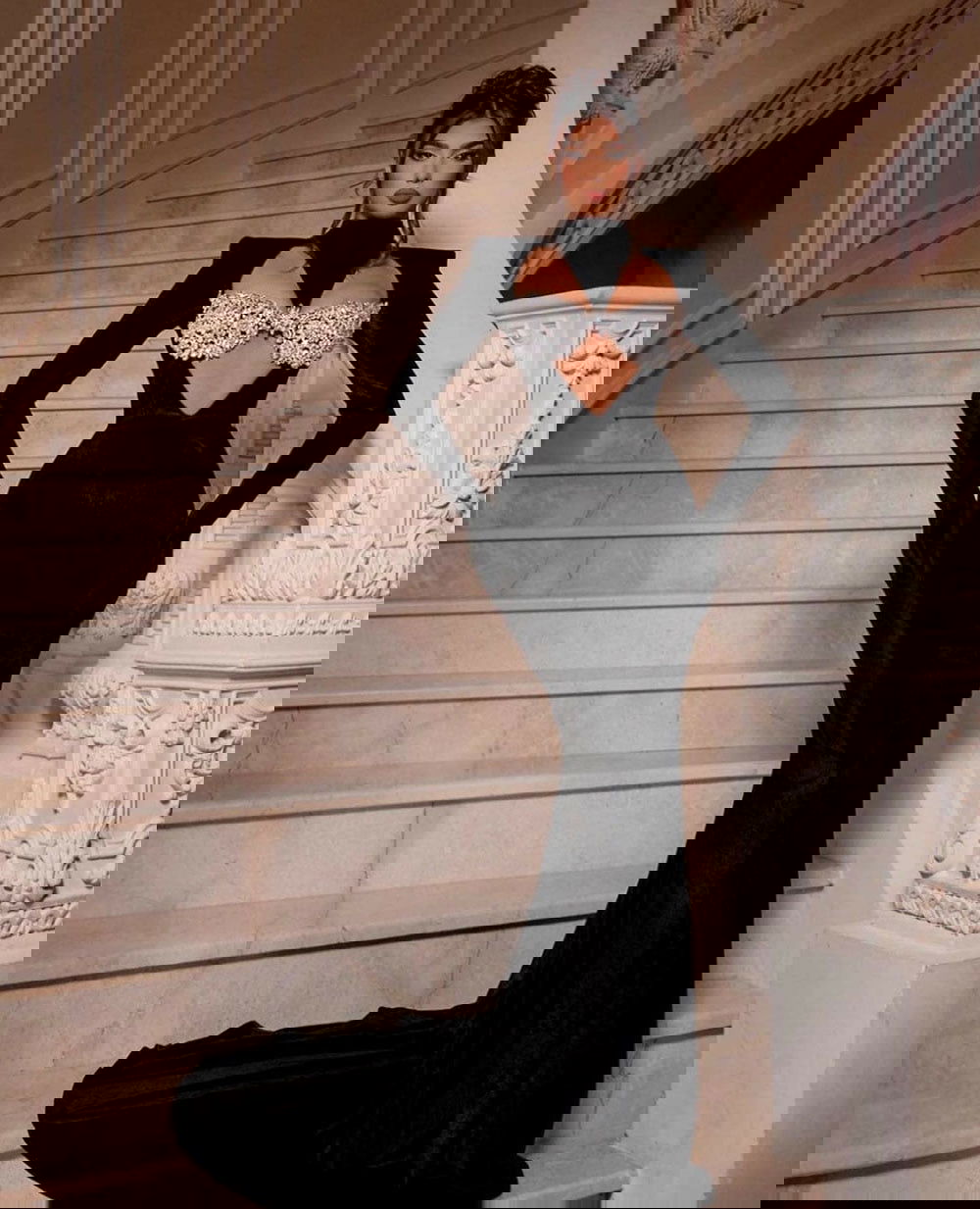 Satin Mermaid Sequins Dress - ShopEbonyMonique