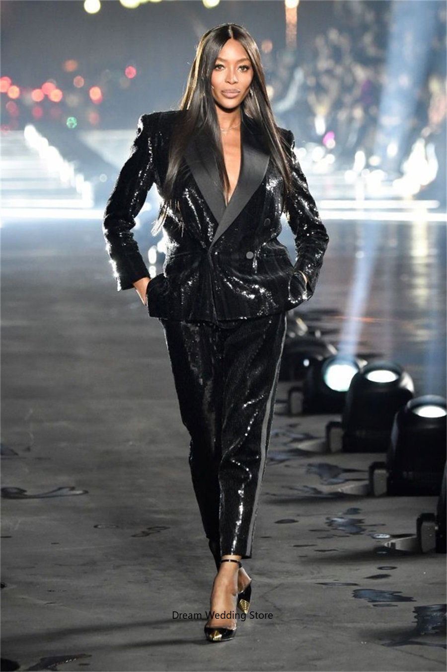 Shining Sequin Women Suits - ShopEbonyMonique