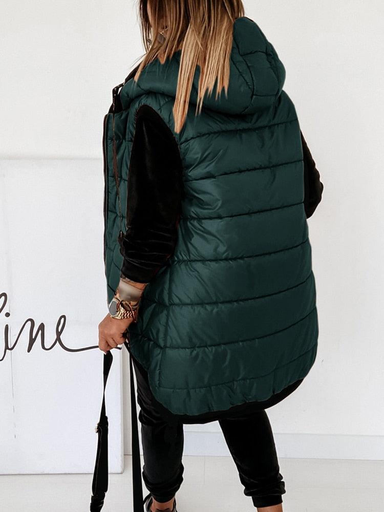 Sleeveless Puffer Jacket - ShopEbonyMonique