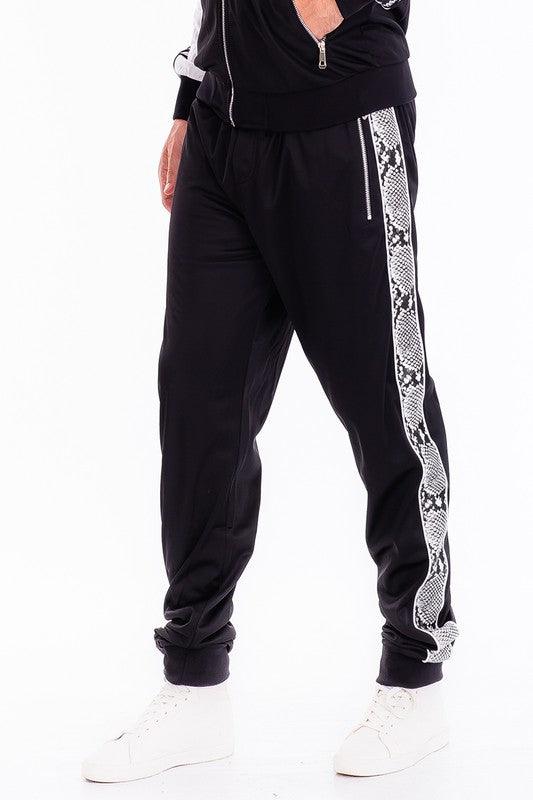 Snake Print Track Suit - ShopEbonyMonique
