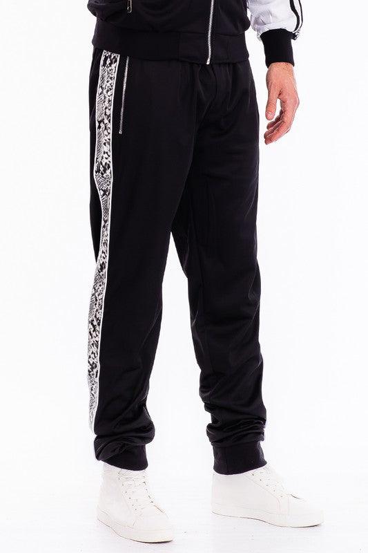 Snake Print Track Suit - ShopEbonyMonique
