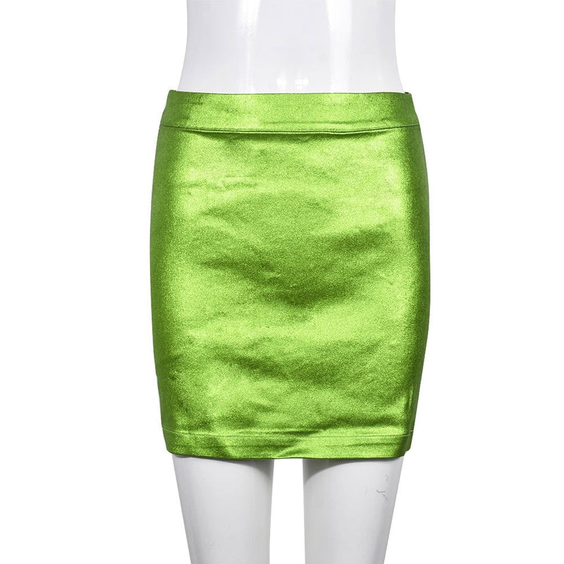 Sparkly Slit Long Skirts - ShopEbonyMonique