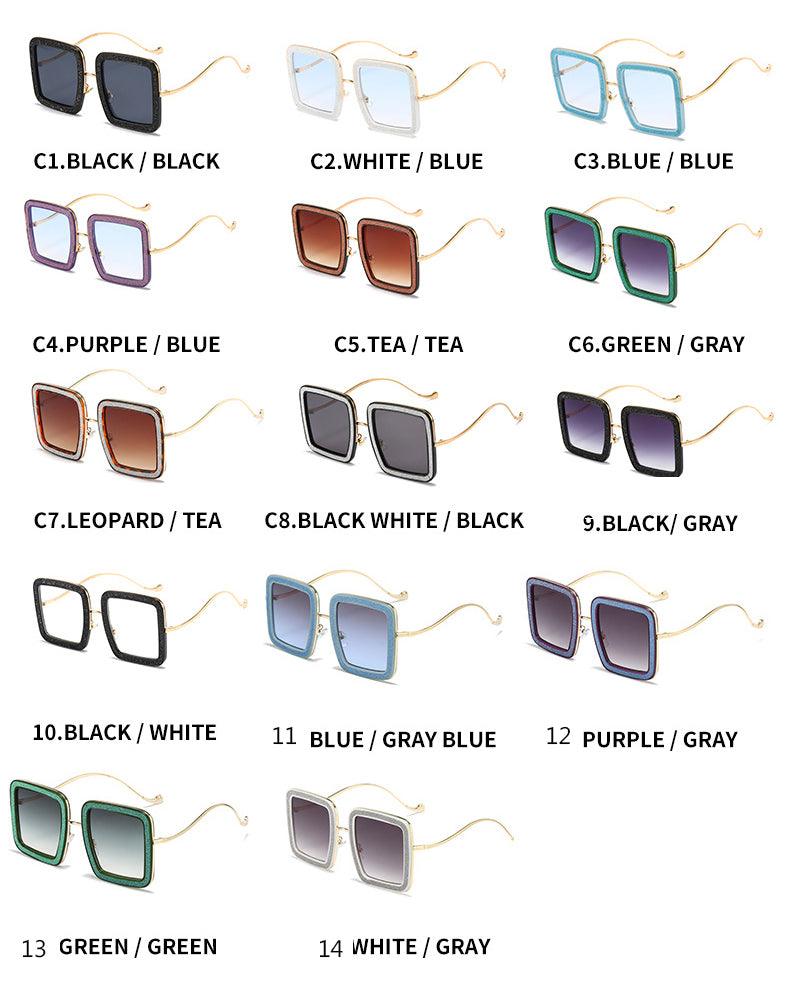 Square Cooling  Sunglasses - ShopEbonyMonique