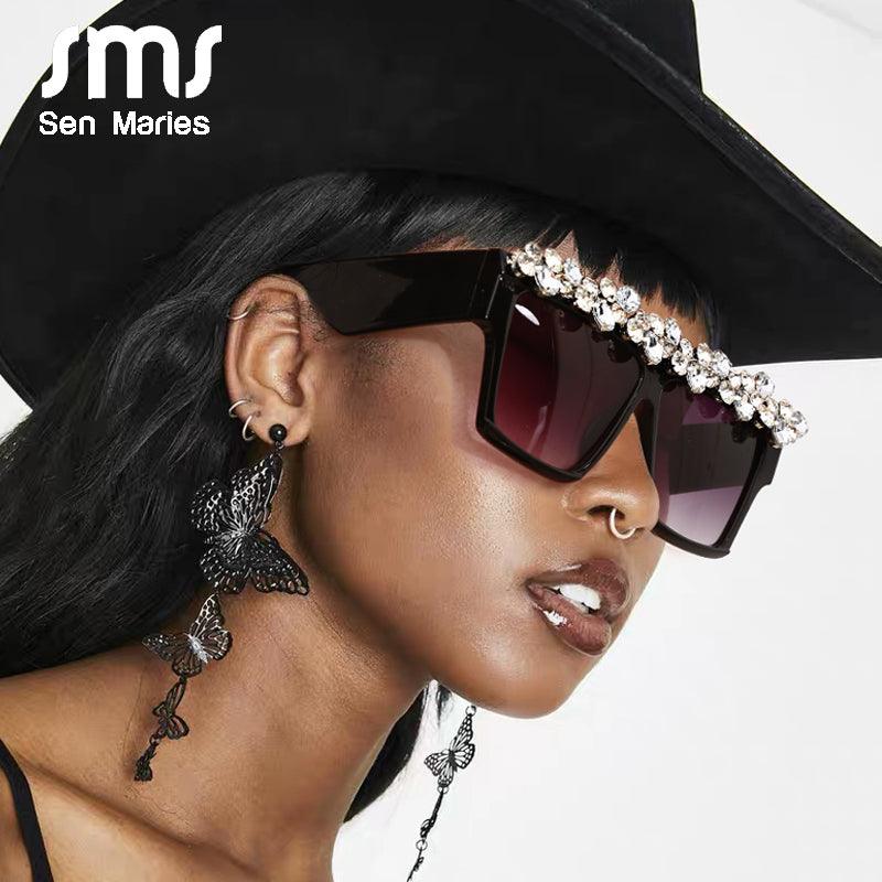 Square Diamond Sunglasses - ShopEbonyMonique