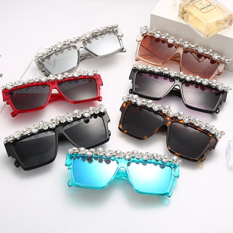Square Diamond Sunglasses - ShopEbonyMonique