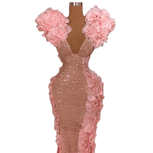 Stacked Party Dress - ShopEbonyMonique