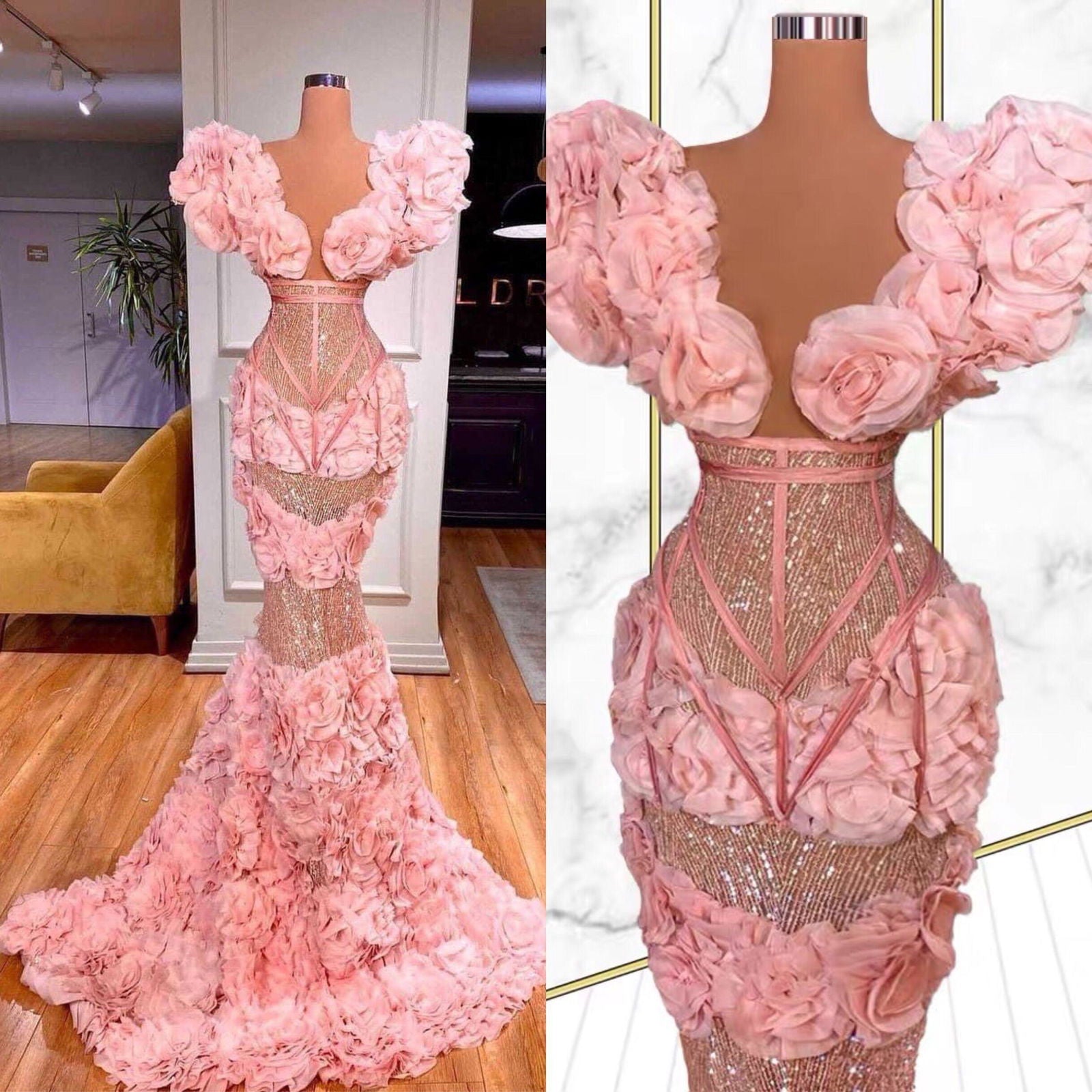 Stacked Party Dress - ShopEbonyMonique