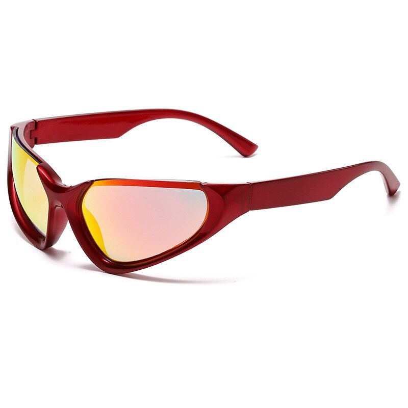 Steampunk Semi-Rimless Sunglasses - ShopEbonyMonique