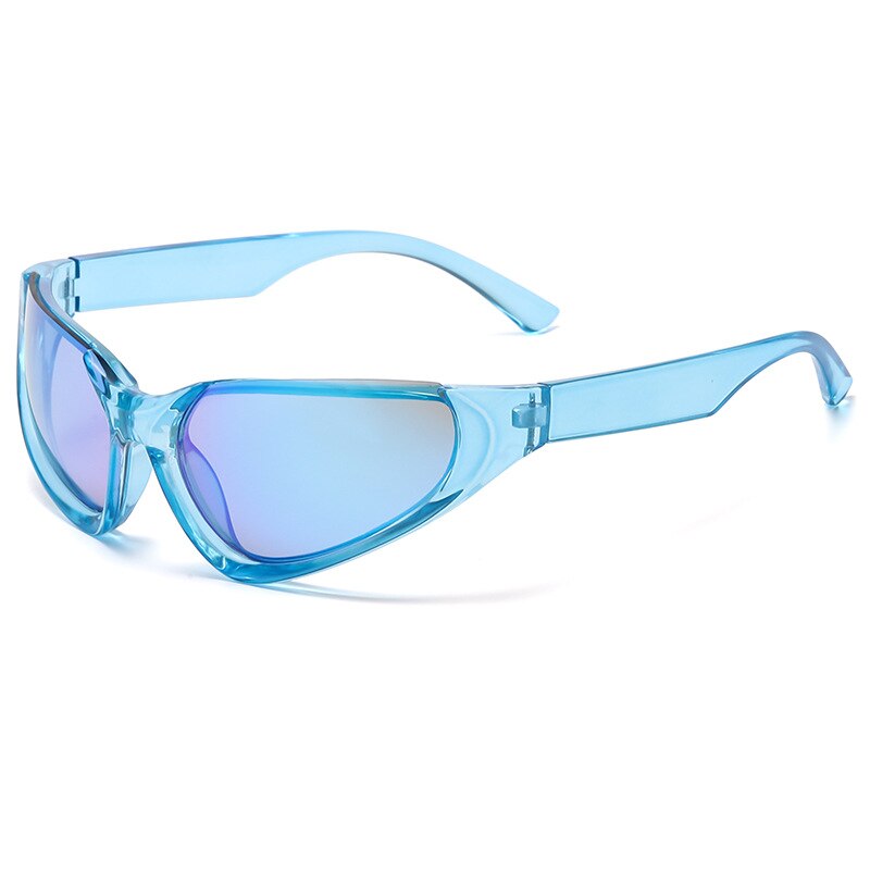 Steampunk Semi-Rimless Sunglasses - ShopEbonyMonique