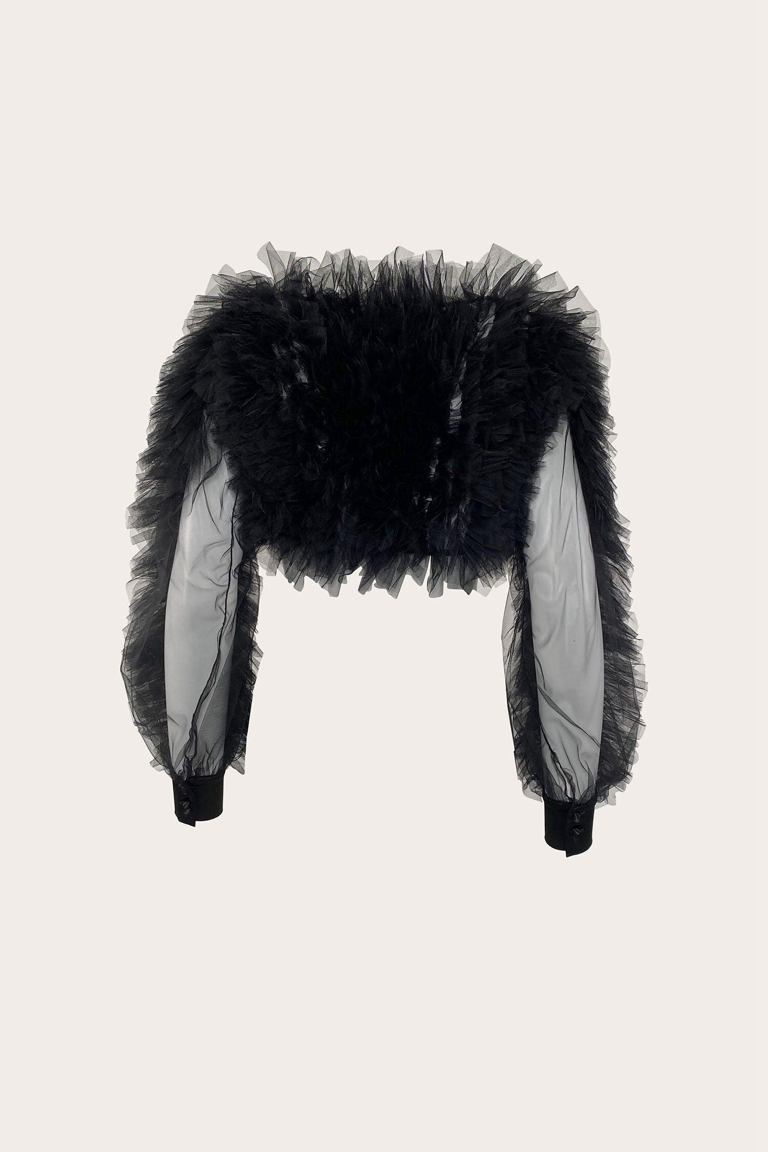 Street Style Short  Tulle  Top - ShopEbonyMonique