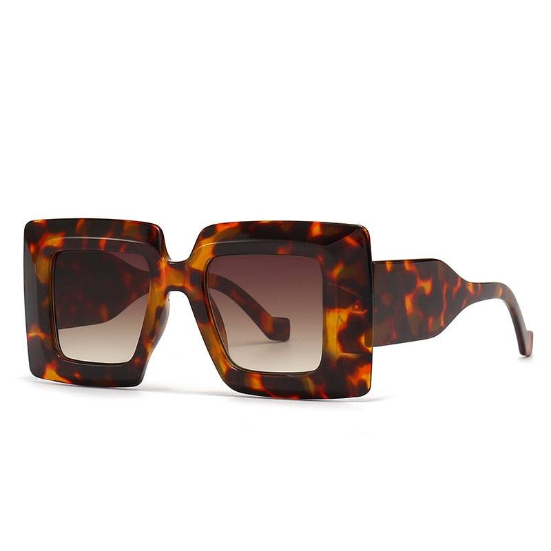 Stripe Frame Sunglasses - ShopEbonyMonique