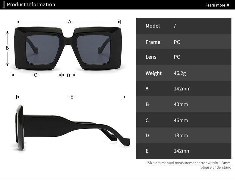 Stripe Frame Sunglasses - ShopEbonyMonique