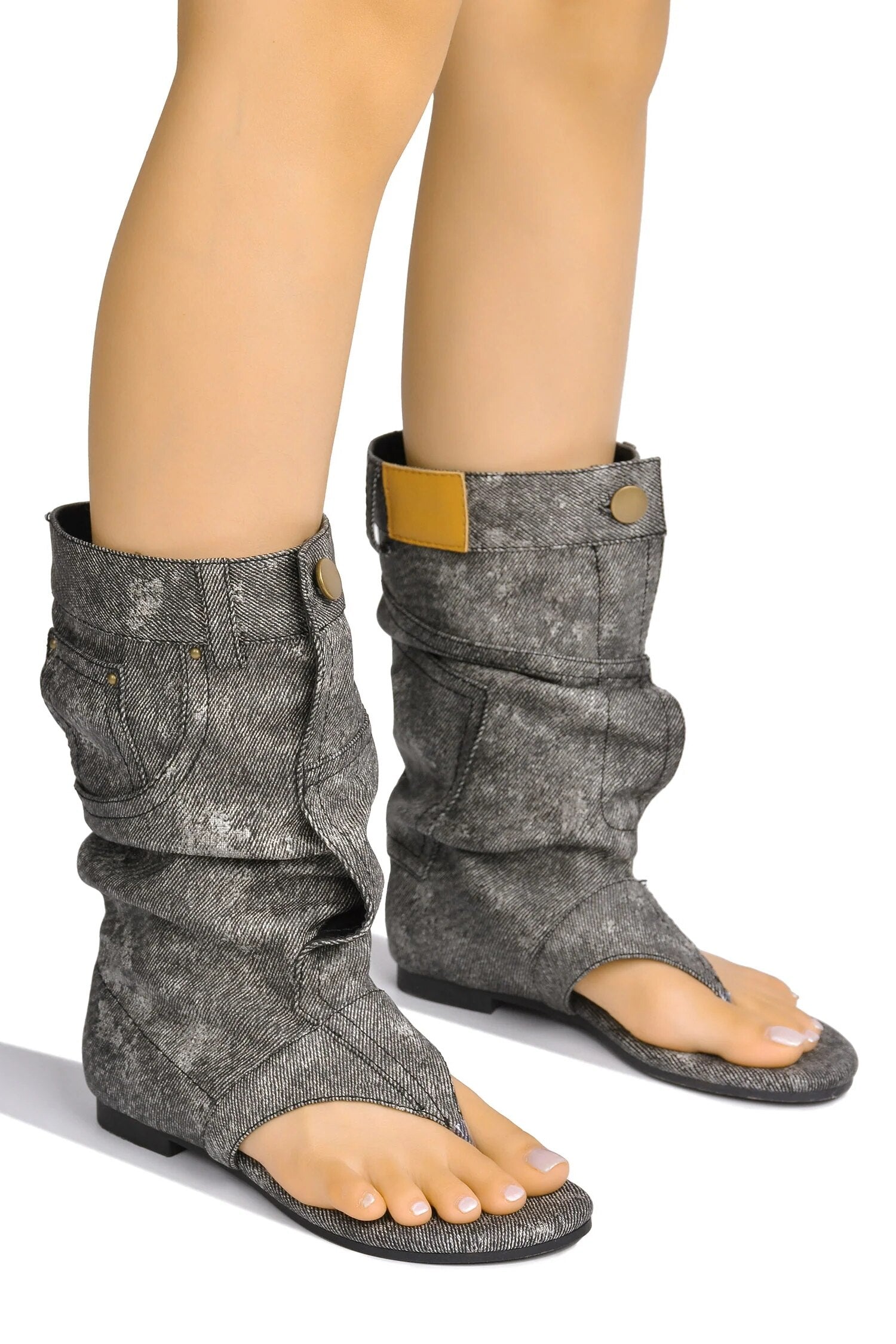 Summer Women Crystal Sandal Ethnic Style Boots - ShopEbonyMonique