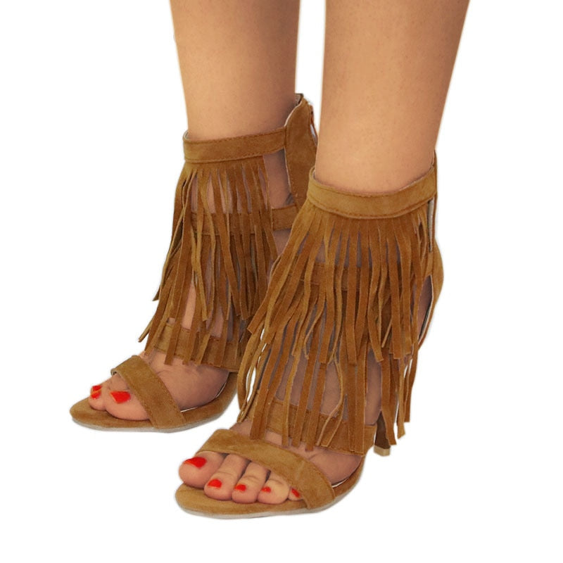 Tassel Women's Sandals - ShopEbonyMonique