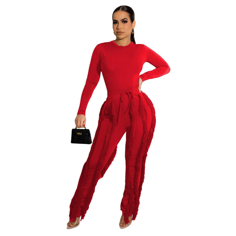 Tassel Pants Set - ShopEbonyMonique