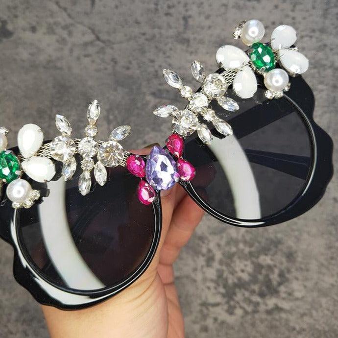 Trending Oversized Diamond Butterfly Sunglasses - ShopEbonyMonique