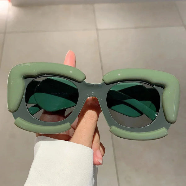 Trendy Cloud Shape Rim Shades - ShopEbonyMonique