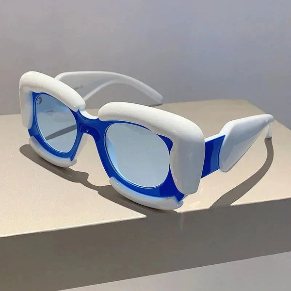 Trendy Cloud Shape Rim Shades - ShopEbonyMonique