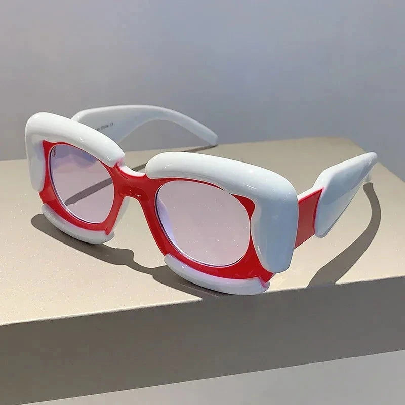 Trendy Cloud Shape Rim Shades - ShopEbonyMonique