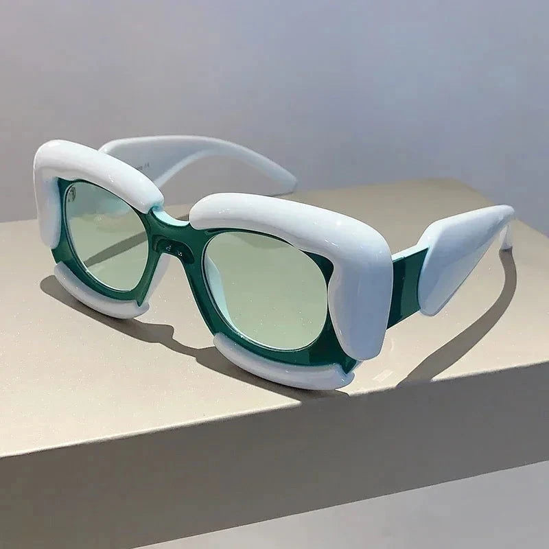 Trendy Cloud Shape Rim Shades - ShopEbonyMonique