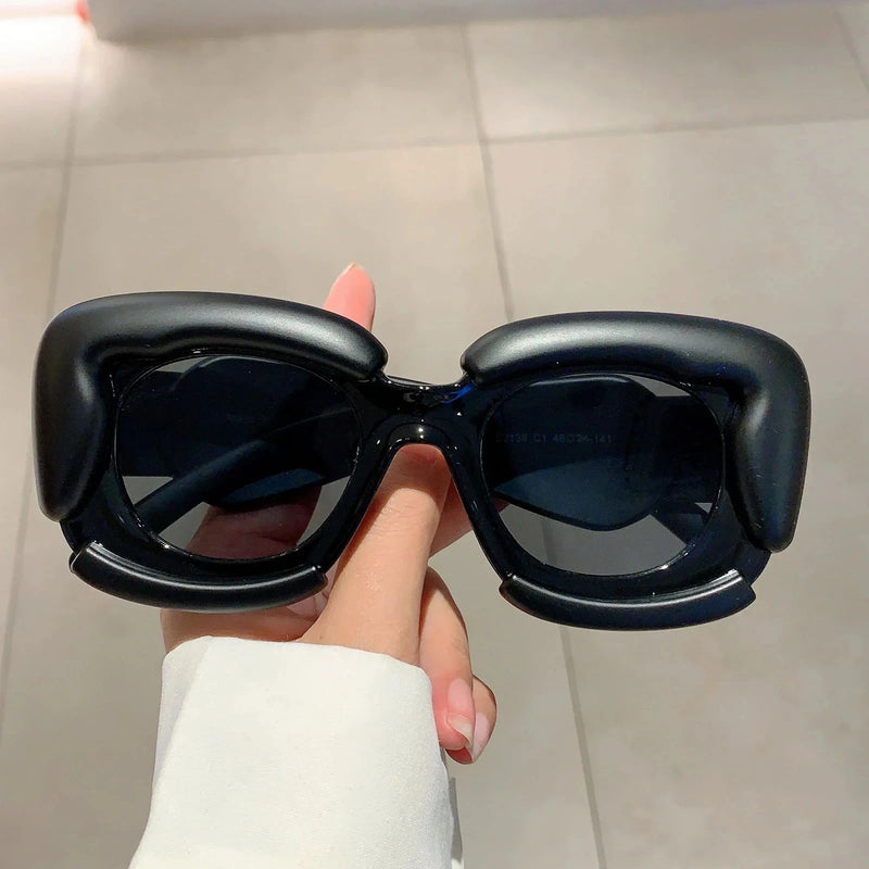 Trendy Cloud Shape Rim Shades - ShopEbonyMonique