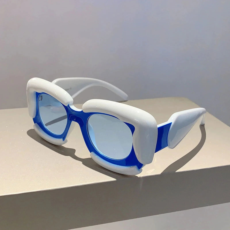 Trendy Cloud Shape Rim Shades - ShopEbonyMonique