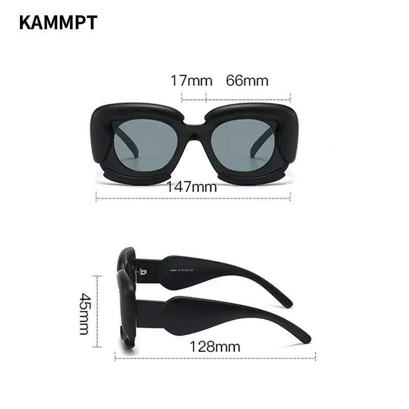 Trendy Cloud Shape Rim Shades - ShopEbonyMonique