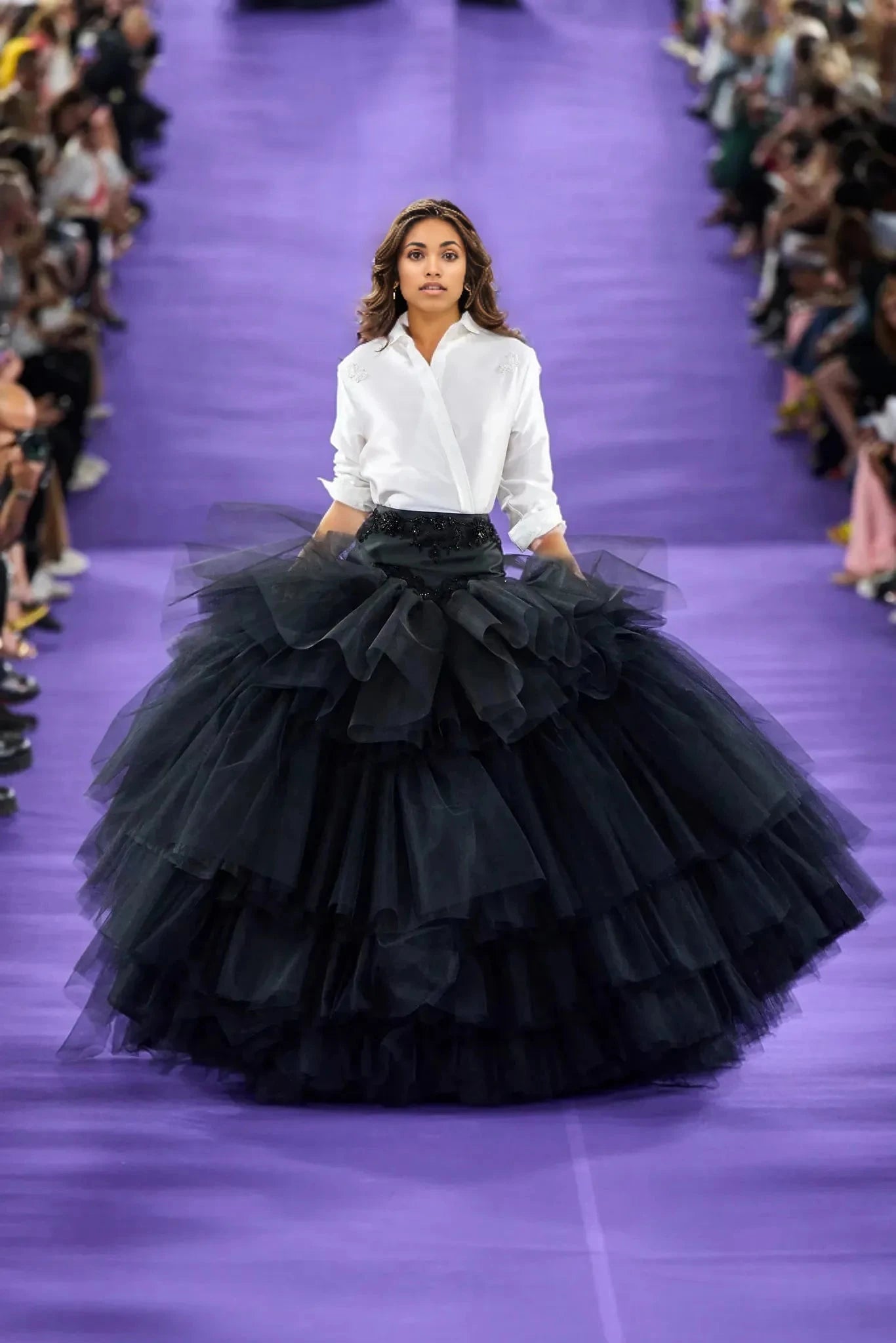 Tulle Ball Beaded Skirt - ShopEbonyMonique