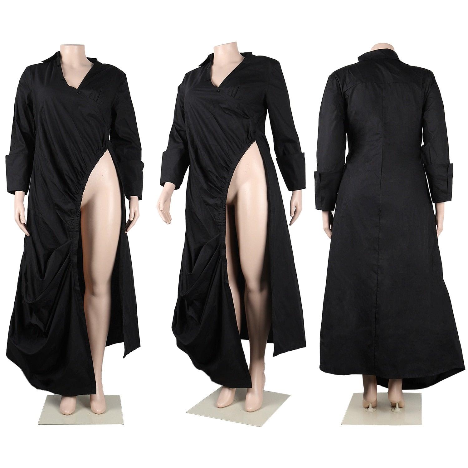 Vintage Long Sleeve V-Neck Top - ShopEbonyMonique