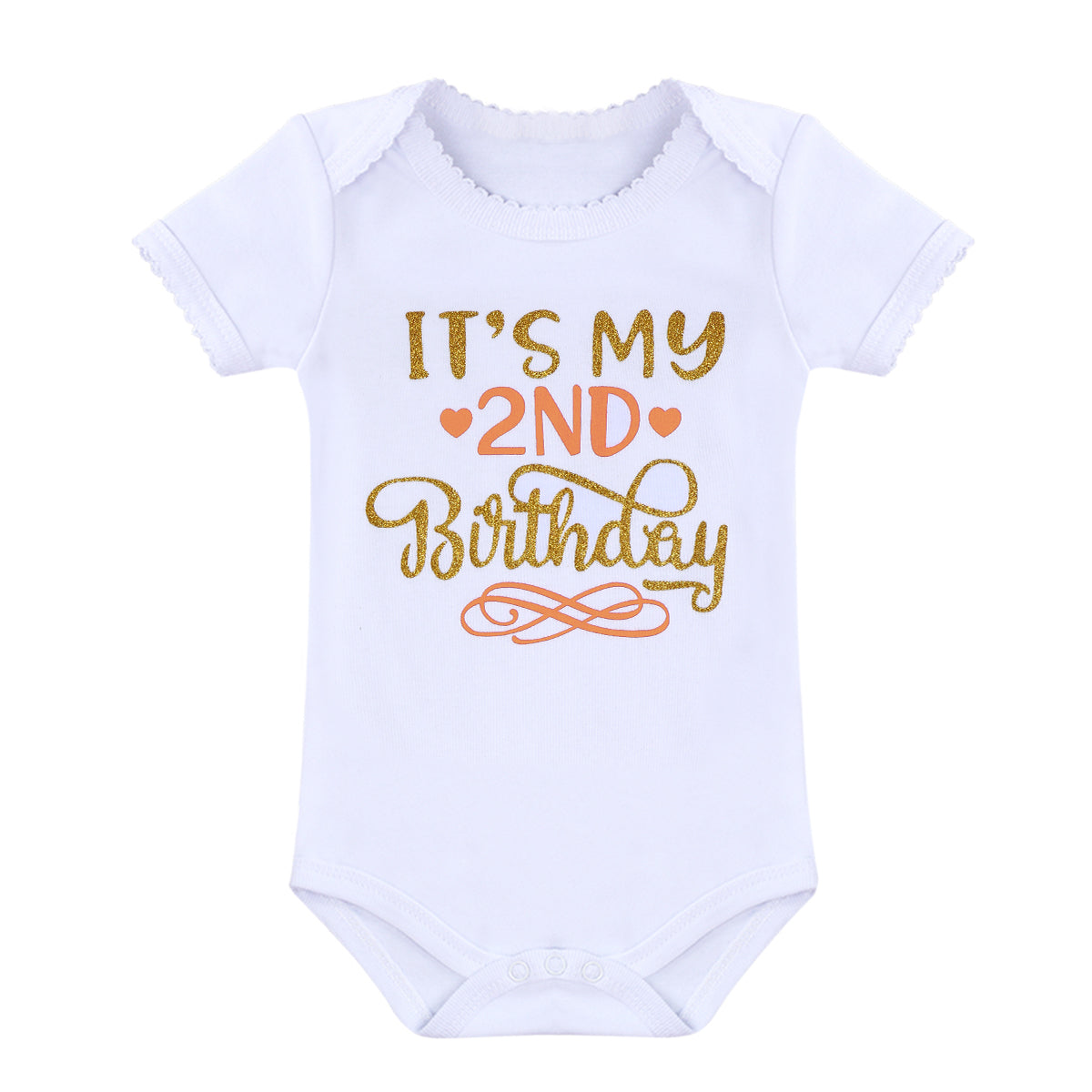 Toddler Baby Girl It's My 2nd Birthday Set - ShopEbonyMonique