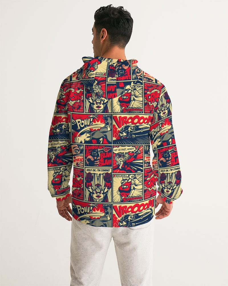 Comic Art Men's Windbreaker - ShopEbonyMonique