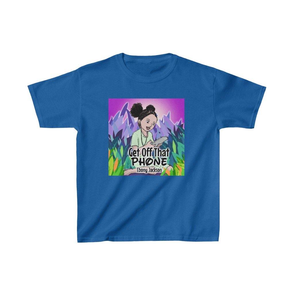 New Release "Get Off That Phone" Children's Book Heavy Cotton™ Tee - ShopEbonyMonique